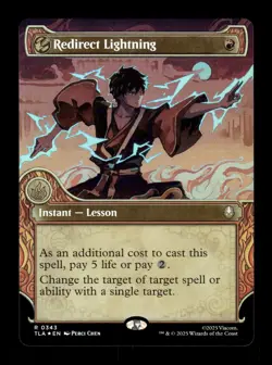 Redirect Lightning (Showcase) R Avatar: The Last Airbender 343 NM - Image 1