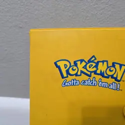 1999 Vintage Pokemon Yellow Bulbasaur Binder With 30 4-Pocket Plastic 120ct - Image 3
