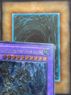Yugioh Ultimate Ancient Gear Golem LODT-EN043 Ultimate Rare 1st Ed MP - Image 3