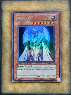 Yugioh Angel O7 YR04-EN001 Ultra Rare Limited Edition NM - Image 1