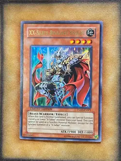 Yugioh XX-Saber Boggart Knight TSHD-ENSP1 Ultra Rare Limited Edition NM - Image 1