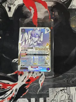 Bandai Union Arena Solo Leveling WINNER Sung Jinwoo Rare Battle 1st Place - Image 2