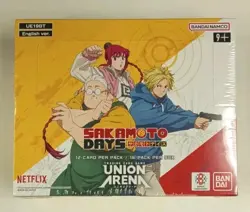 BANDAI Union Arena Sakamoto Days UE19BT Booster Box TCG ENGLISH - Image 1