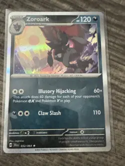 Zoroark - 032/064 - Rare Holo Card - Shrouded Fable : Pokemon TCG - Image 2