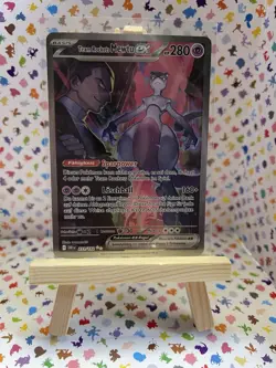 Pokemon Mewtu EX Team Rocket DRI 231/182 Deutsch 2025 - Image 2