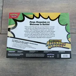 Pokemon TCG Ascended Heroes Mega Meganium ex Box - New And Sealed - Fast Ship! - Image 2