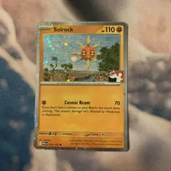 Pokemon - NM Solrock 075/132 Cosmos Holo - Prize Pack Series 8 - Image 1