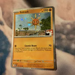 Pokemon - NM Solrock 075/132 Cosmos Holo - Prize Pack Series 8 - Image 3
