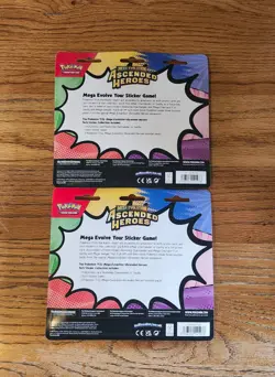Set of 2 Pokemon Ascended Heroes Tech Sticker Collections - Image 2