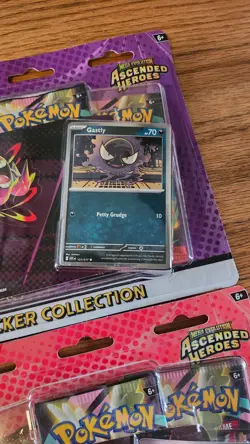Set of 2 Pokemon Ascended Heroes Tech Sticker Collections - Image 4