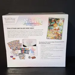 Pokemon Prismatic Evolutions ETB Elite Trainer Box Sealed - Image 2