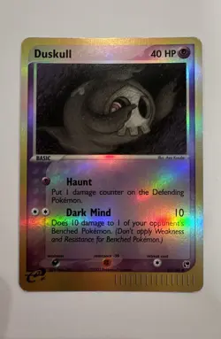 Duskull 62/100 Sandstorm Reverse Holo Pokemon 2003 - Image 1