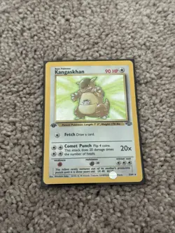 Kangaskhan 5/64 - Pokemon 1999 - Jungle - 1st Edition - Holo - Image 2