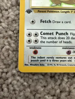Kangaskhan 5/64 - Pokemon 1999 - Jungle - 1st Edition - Holo - Image 4