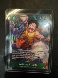 OP16-034 Monkey.D.Luffy R Alt Art The Time To Battle One Piece TCG English Card - Image 1