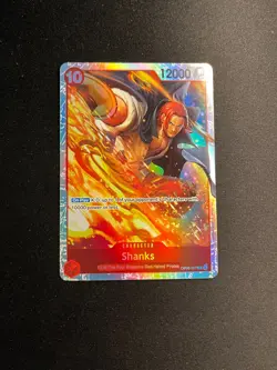 Shanks OP06-007 - One Piece TCG - SR NM English Near-Mint Super Rare Foil - Image 1