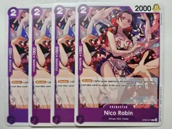 One Piece TCG - Nico Robin OP09-071 Emperors in the New World English X4 Playset - Image 1