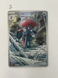 Pokemon TCG Weavile 228/217 Ascended Heroes Illustration Rare NM Card - Image 1