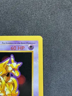 Pokemon Kadabra Card 32/102 1st Edition Base Set Shadowless - Image 5