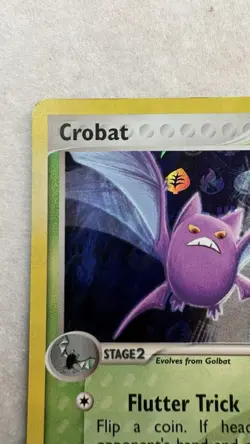 Crobat 3/101 EX Hidden Legends Reverse Holo Pokemon Card - LP - Image 4