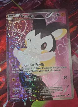 Emolga RC23/RC25 Holo Legendary Treasures Radiant Collection Pokemon Card - Image 1