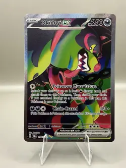 Pokemon TCG: Okidogi ex 090/064 SIR SFA Shrouded Fable Card - NM - Image 1