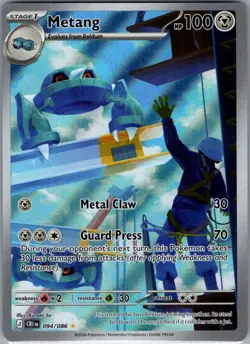 Metang 094/086 ME04: Chaos Rising - Pokemon Card - NM - Image 1