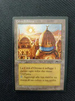 Magic The Gathering Citta d'ottone Rinascimento City of Brass Terra Land - Image 1