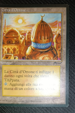 Magic The Gathering Citta d'ottone Rinascimento City of Brass Terra Land - Image 4