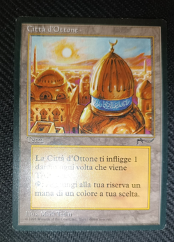 Magic The Gathering Citta d'ottone Rinascimento City of Brass Terra Land - Image 5