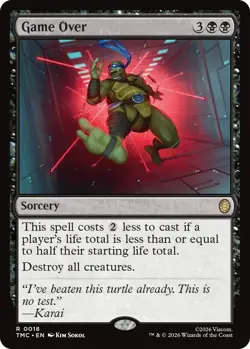 MTG - [TMC - 18] Game Over Normal Commander: Teenage Mutant Ninja Turtles - Image 1