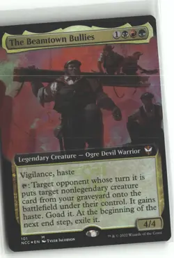 Foil - The Beamtown Bullies (Extended Art) - 101 - Commander: Streets of New ... - Image 1