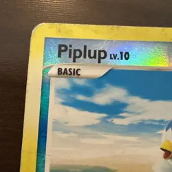 Pokemon Tcg Card Piplup Promos Platinum Stamped Reverse Holo 71/100 - Image 2