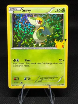 Snivy 5/25 Holo McDonald's 25th Anniversary Promos Pokemon TCG - Image 1