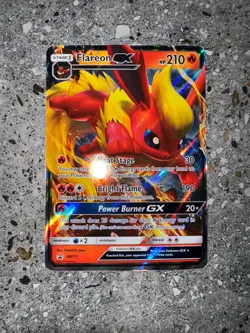 Pokemon TCG Cards Flareon GX SM171 Black Star Promo Holo MINT (Regular Size) - Image 3