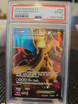 Pokemon EX Charizard Full Art Ultra Rare Card 100/106 Flashfire TCG - Image 1