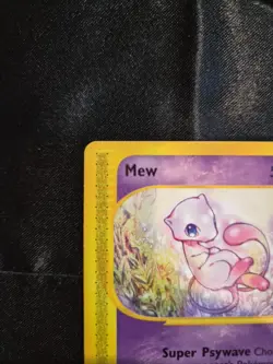 Pokemon Mew 055/165 Expedition Base Set Rare 50 HP. Non-holo Never Played With. - Image 2