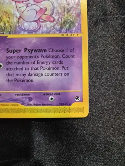 Pokemon Mew 055/165 Expedition Base Set Rare 50 HP. Non-holo Never Played With. - Image 4