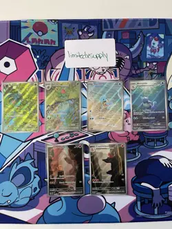 Pokemon Scarlet & Violet 151 Illustration Rare 6 Card Lot *NEXT DAY SHIPPING - Image 1