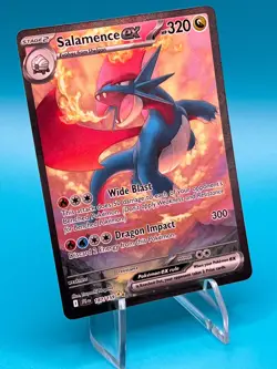 Pokemon TCG Salamence EX Sv09 Journey Together SIR Full Art Holo ENG 187/159 - Image 1