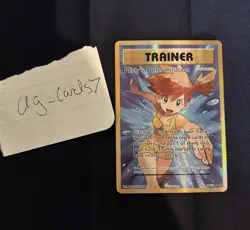 Pokemon Misty's Determination (Full Art) 108/108 Evolutions Ultra Rare Holo NM - Image 2