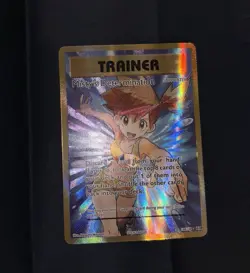 Pokemon Misty's Determination (Full Art) 108/108 Evolutions Ultra Rare Holo NM - Image 3