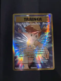 Pokemon Misty's Determination (Full Art) 108/108 Evolutions Ultra Rare Holo NM - Image 4