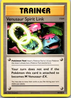 Venusaur Spirit Link 89/108 Uncommon Evolutions Pokemon Near Mint - Image 1