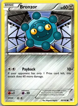 Bronzor 95/162 Common BREAKthrough Pokemon Near Mint - Image 1