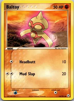Baltoy 53/101 Common Hidden Legends Pokemon Near Mint - Image 1