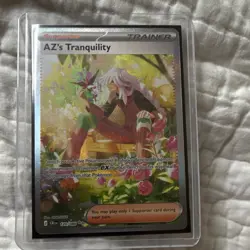 AZ's Tranquility Full Art Holo Rare Trainer Supporter Surging Sparks 120/086 - Image 1