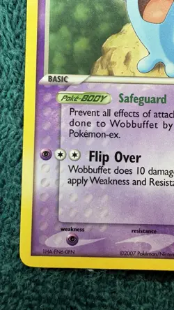Wobbuffet 24/108 Power Keepers 2007 Pokemon Non-Holo Rare Near Mint - Image 5