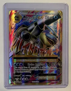 M Blastoise EX 102/108 XY Evolutions Holo Full Art Ultra Rare 2016 - Image 3