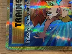 Pokemon Misty's Determination XY Evolutions Full Art 108 - Image 5